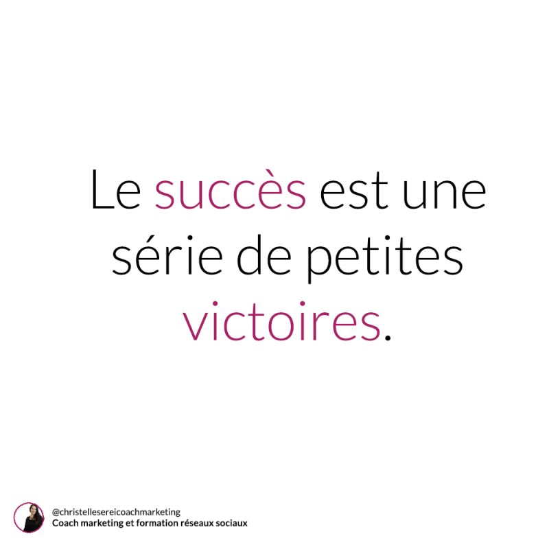 You are currently viewing Il n&rsquo;y a pas de petites victoires, il n&rsquo;y a que des progrès durables